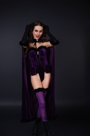 Liz Ocean at Halloween party photo 1